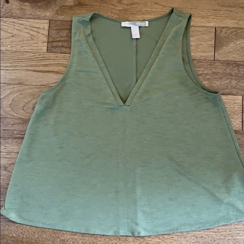 Forever 21 Green Tank Top